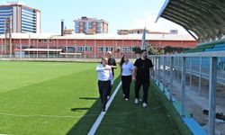 Engindere Futbol Sahası Tamamlanıyor