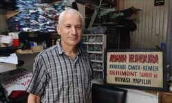 Rize’de 35 yıllık ayakkabı tamircisinden mesleki sitem, "Sanat bitti, bu meslek bizimle sona erecek"