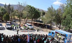 Akhisar’da öğrencilere trafik eğitimi verildi