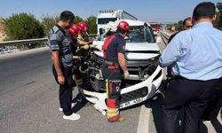 Balıkesir’de çift taraflı trafik kazası; 1 yaralı