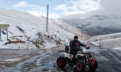 Gümüşhane’de Hava Soğudu, Yüksekler Kara Teslim Oldu