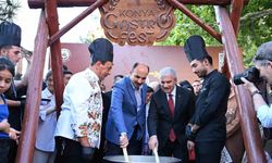 Türkiye’nin en büyük Gastronomi Festivali Konya’da başladı