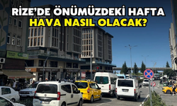 Rize'de Önümüzdeki Hafta Hava Nasıl Olacak