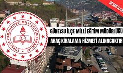 GÜNEYSU İLÇE MİLLİ EĞİTİM MÜDÜRLÜĞÜ TEMEL EĞİTİM ÖĞRENCİ TAŞIMA ARAÇ KİRALAMA İŞİ