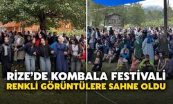 Rize’de Kombala Festivali Renkli Görüntülere Sahne Oldu