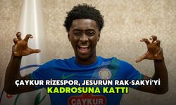Çaykur Rizespor, Jesurun Rak-Sakyi'yi Kadrosuna Kattı