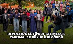 Deremezra Köyü’nde Geleneksel Yarışmalar Büyük İlgi Gördü