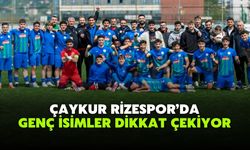 Çaykur Rizespor’da Genç İsimler Dikkat Çekiyor