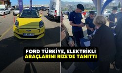 Ford Türkiye, Elektrikli Araçlarını Rize'de Tanıttı