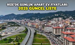 Rize’de Günlük Apart Ev Fiyatları: 2025 Güncel Liste