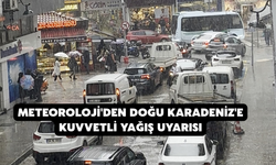Meteoroloji'den Doğu Karadeniz'e Kuvvetli Yağış Uyarısı