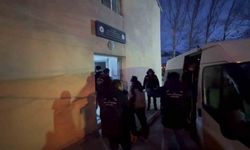 Erzurum’da Kaçak Göçmen Operasyonu