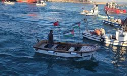 Karadeniz’e Açılan Balıkçılardan Filistin’e Özgürlük Çağrısı
