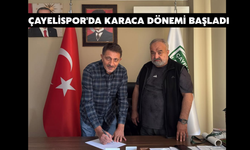 Çayelispor'da Karaca Dönemi Başladı