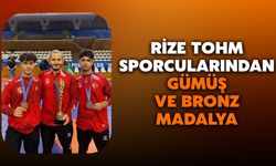 Rize TOHM Sporcularından Gümüş ve Bronz Madalya