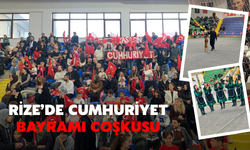 Rize’de Cumhuriyet Bayramı Coşkusu