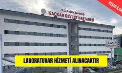 LABORATUVAR HİZMETİ ALINACAKTIR