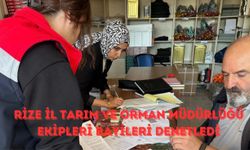 Rize İl Tarım Ve Orman Müdürlüğü Ekipleri Bayileri Denetledi