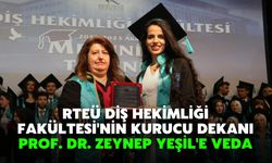 RTEÜ Diş Hekimliği Fakültesi'nin Kurucu Dekanı Prof. Dr. Zeynep Yeşil'e Veda
