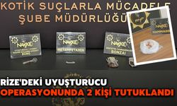 Rize'deki Uyuşturucu Operasyonunda 2 Kişi Tutuklandı
