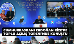 Cumhurbaşkanı Erdoğan Rize'de Toplu Açılış Töreni'nde Konuştu