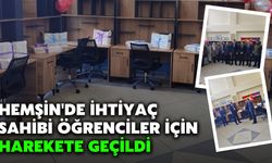 Hemşin'de İhtiyaç Sahibi Öğrenciler İçin Harekete Geçildi