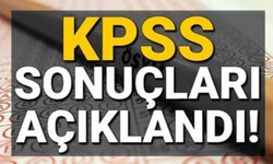 KPSS Sonuçları Açıklandı
