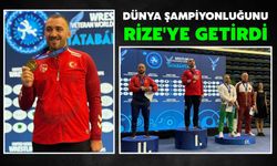 Dünya Şampiyonluğunu Rize'ye Getirdi