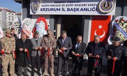 Erzurum’da Şehit Aileleri Ve Gazilere Yeni Hizmet Bina