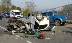 Feci Kazada Baba Öldü, Oğlu Ağır Yaralandı