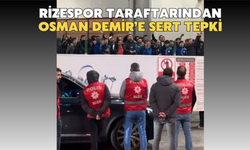 Rizespor Taraftarından Osman Demir’e Sert Tepki