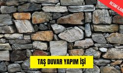 TAŞ DUVAR YAPIM İŞİ