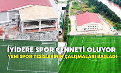 İyidere Spor Cenneti Oluyor: Yeni Spor Tesislerinin Çalışmaları Başladı