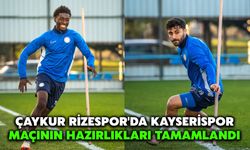 Çaykur Rizespor'da Kayserispor Maçının Hazırlıkları Tamamlandı