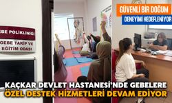 Kaçkar Devlet Hastanesi’nde Gebelere Özel Destek Hizmetleri Devam Ediyor