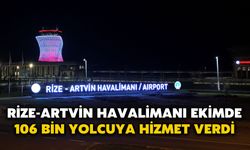 Rize-Artvin Havalimanı 10 Ayda 962 Bin Yolcuyu Aştı
