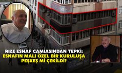 Rize Esnaf Camiasından Tepki: Esnafın Malı Özel Bir Kuruluşa Peşkeş mi Çekildi?