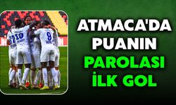 Atmaca'da Puanın Parolası İlk Gol