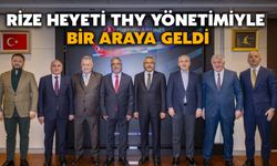 Rize Heyeti THY Yönetimiyle Bir Araya Geldi