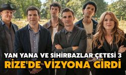 Yan Yana ve Sihirbazlar Çetesi 3, Rize'de Vizyona Girdi