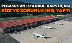 Pegasus'un İstanbul-Kars Uçağı Rize'ye Zorunlu İniş Yaptı
