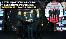 Çayeli Bakır’ın ‘Arıcılığı Geliştirme Projesi’ne Toplumsal Fayda Ödülü