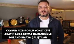 Çaykur Rizesporlu Yöneticiyi Arayıp Loca Satma Bahanesiyle Dolandırmaya Çalıştılar