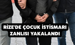 Rize'de Çocuk İstismarı Zanlısı Yakalandı