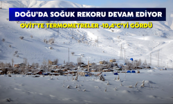 Ovit’te Termometreler -10,4°C’yi Gördü