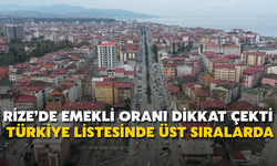 Rize, Türkiye’nin Emekli Yoğunluğu En Yüksek İlk 15 İli Arasında