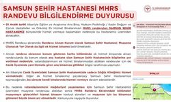 Samsun Şehir Hastanesi Randevularında "Hizmet Binası Karışıklığı"na Dikkat