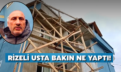 Rizeli Vatandaştan Dahiyane Çözüm