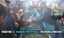 Rize'de 8. Hamsi Festivali Düzenlenecek