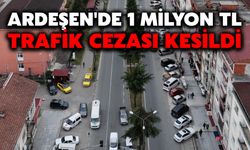 Ardeşen'de 1 Milyon TL Trafik Cezası Kesildi
